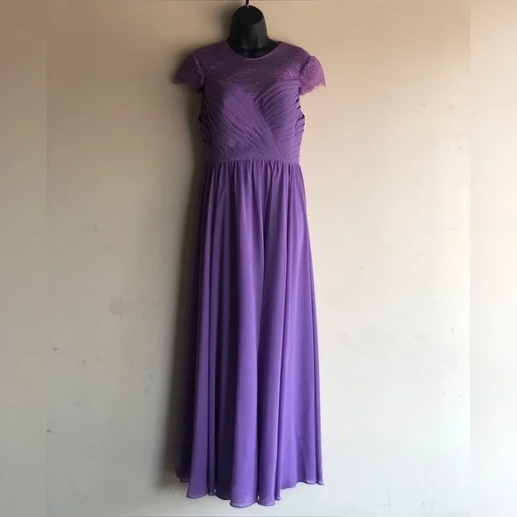 princess polly baby blue dress JJ's House Wedding & Special Occasion Bridesmaid Dress Purple Size 8 main image 1